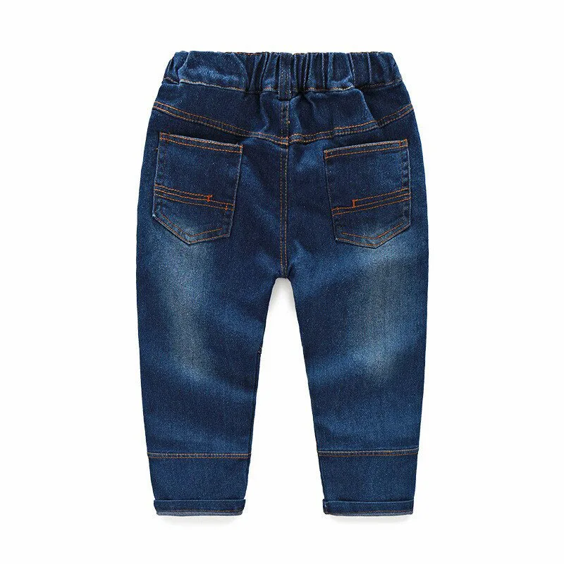 Toddler Cartoon Batman Print T-Shirt & Denim Pants