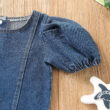 Baby Above Waist Denim Button Shirt & Shorts