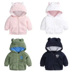Long Sleeves Animal Dressup Hooded Coat Outerwear