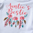 Baby Girl Auntie's Bestie Onesie Outfit