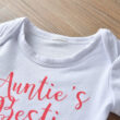 Baby Girl Auntie's Bestie Onesie Outfit