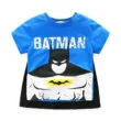Toddler Cartoon Batman Print T-Shirt & Denim Pants