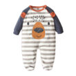 Baby Bear Design Footie Pajamas Long Sleeve