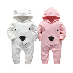 Baby Bear Hooded Jumpsuit