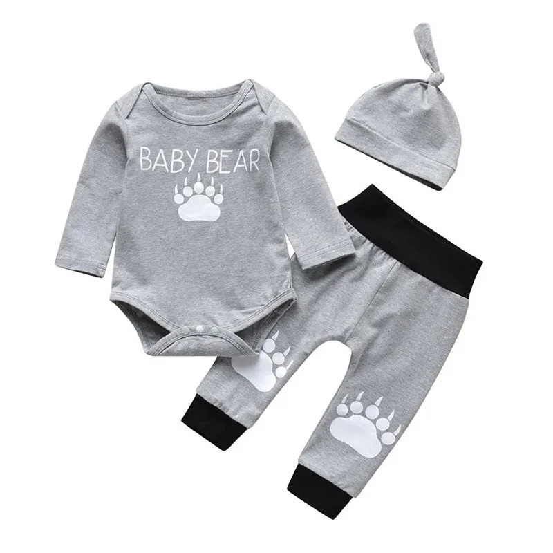 Bear Paw Sleepwear with Onesie, Elastic Pants, Beanie Hat Long Sleeve