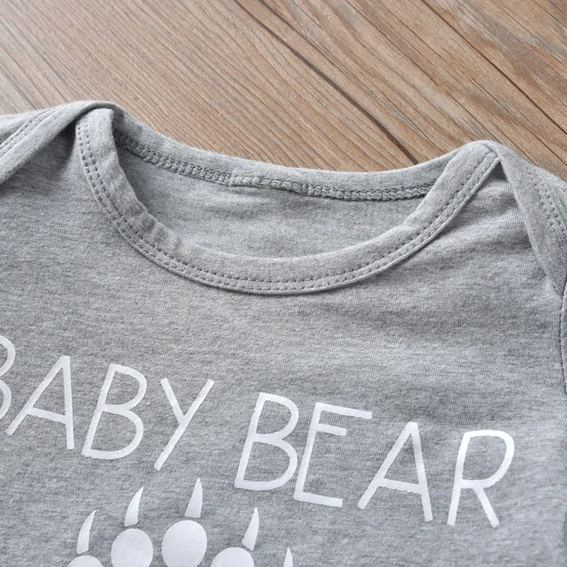 Bear Paw Sleepwear with Onesie, Elastic Pants, Beanie Hat Long Sleeve - Image 3