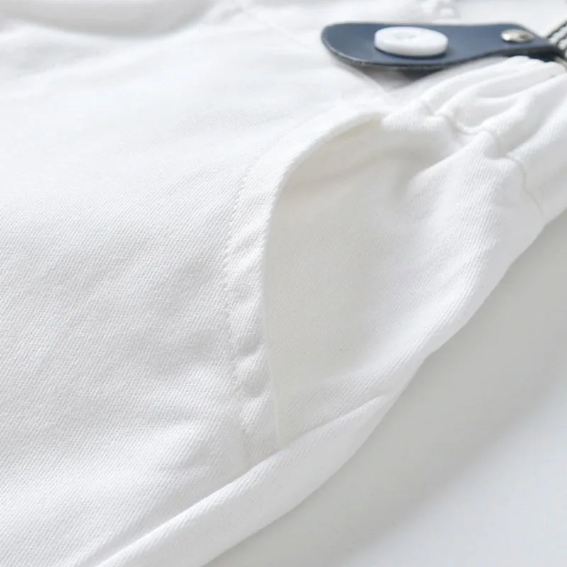 Baby Boy Bow Tie Checkered Polo Onesie, Suspenders Shorts 4 pcs Outfit - Image 12