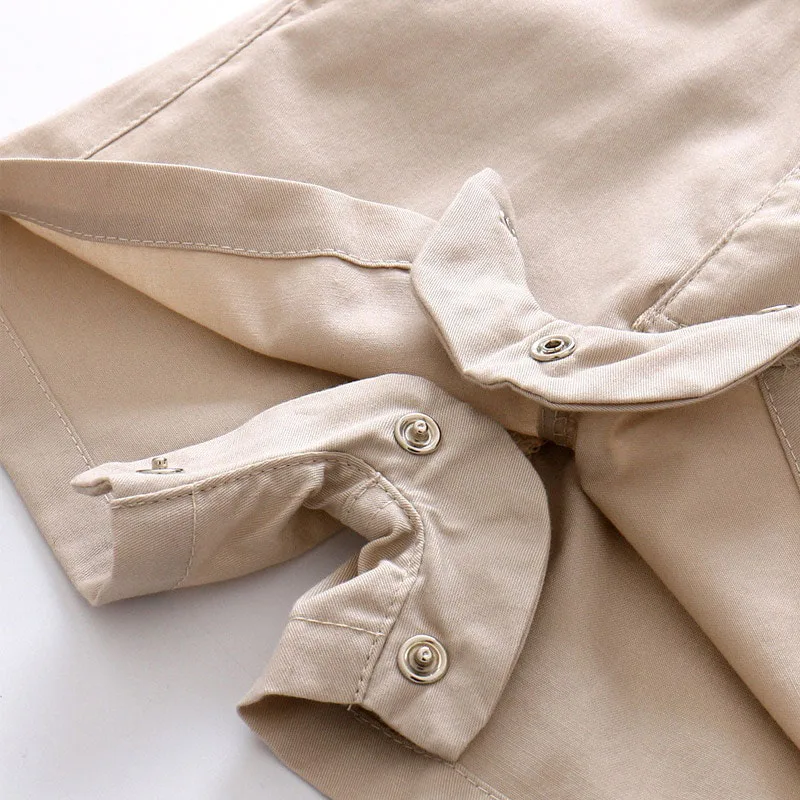 Baby Business Suit Bow Tie Polo Button Onesie Bodysuit & Suspender Shorts for Boys - Image 7