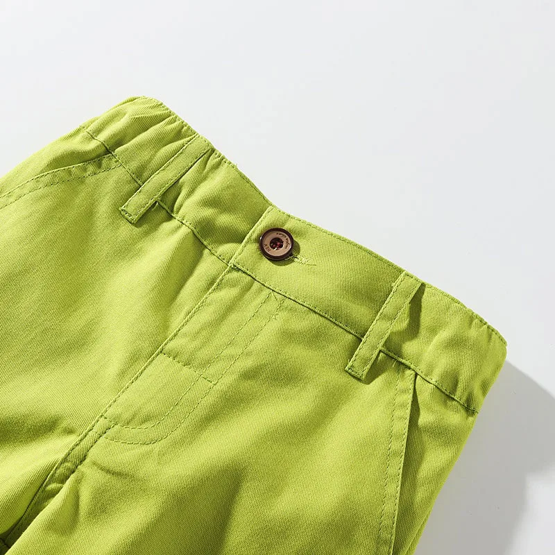 Baby Boy Bow Tie Button Shirt Car Print Short Sleeve, Shorts 3 pcs Outfit - Image 6