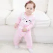 Baby Cartoon Fox Sleepwear Jumpsuit