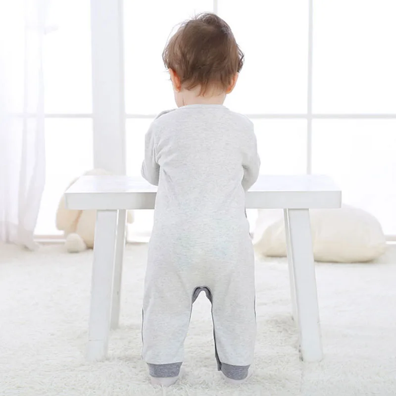 Baby Cartoon Animal Teddy Bear One Piece Jumpsuit Coverall Pajamas for Boys & Girls - Image 3