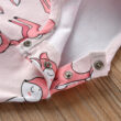 Baby Cartoon Deer Print Sleepwear Jumpsuit