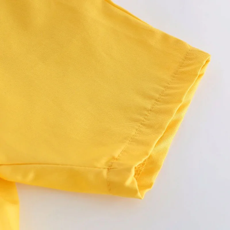 Baby Boy Cartoon Polo Shirt & Elastic Shorts 2 pcs Outfit - Image 7