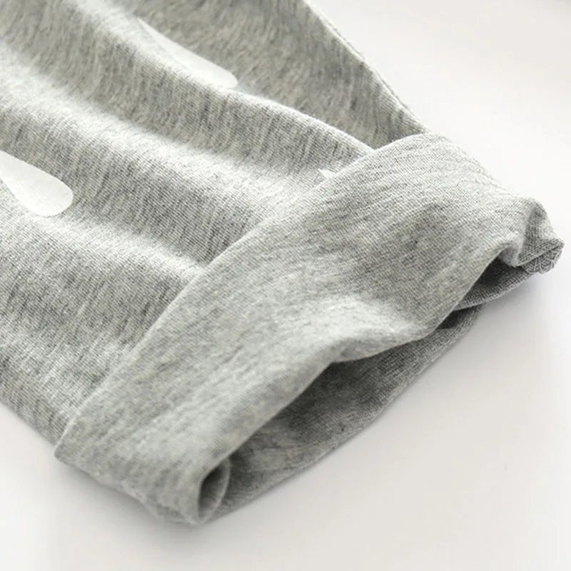 Cloudy Raindrops Short Sleeves Top Pullover Pants - Image 9