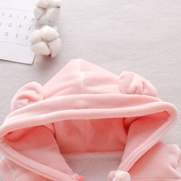 Cat Fleece Sweatshirt & Sweatpants Long Sleeve with Hooded Vest - Image 3