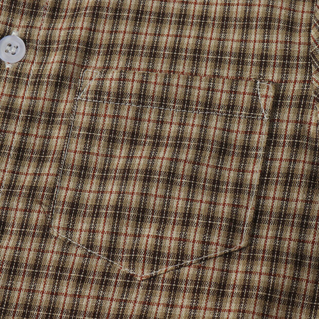 Baby Boy Check Pattern Shirt Button Up Long Sleeve & Pants with Bow Tie 3 pcs Set - Image 5