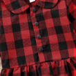 Baby Check Pattern Shirt Dress