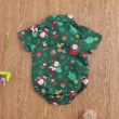 Baby Christmas Pattern Button On Bodysuit