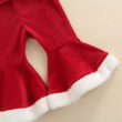 Baby Christmas Santa Suit Outfit 4pcs Set