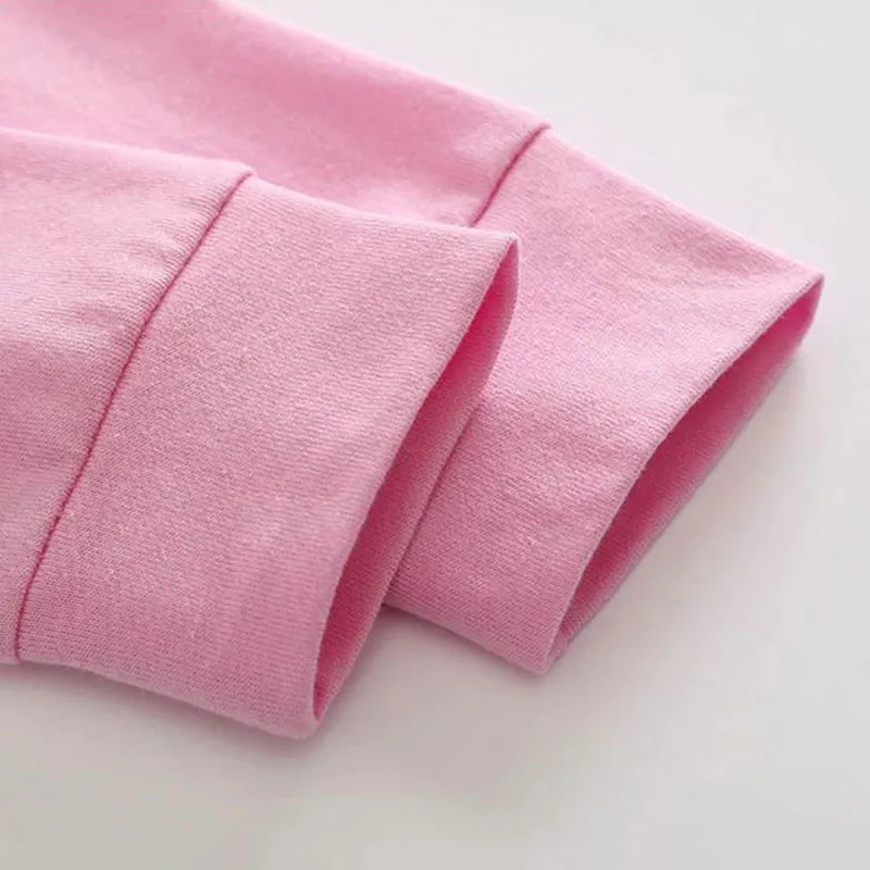 Pink Rainy Day Long Sleeves Top Cloudy Pullover Pants - Image 6