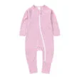 Constellation Print Sleepwear Zip up Jumpsuit Long Sleeve