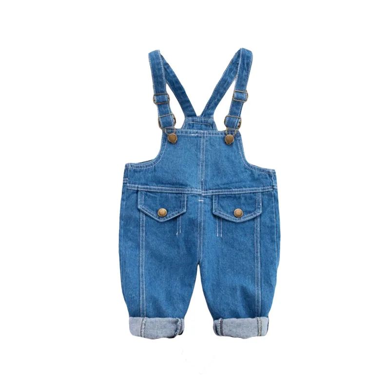 Cowboy Denim Overalls Jeans Long Sleeve