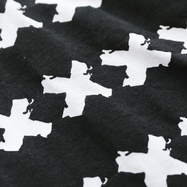 Baby Crosses Print Sleepwear