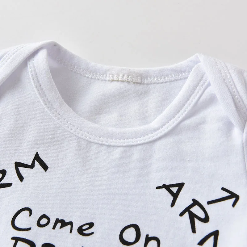 Daddy You Can Do It Quote Bodysuit Short Sleeve - Image 2