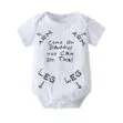 Daddy You Can Do It Quote Bodysuit Short Sleeve
