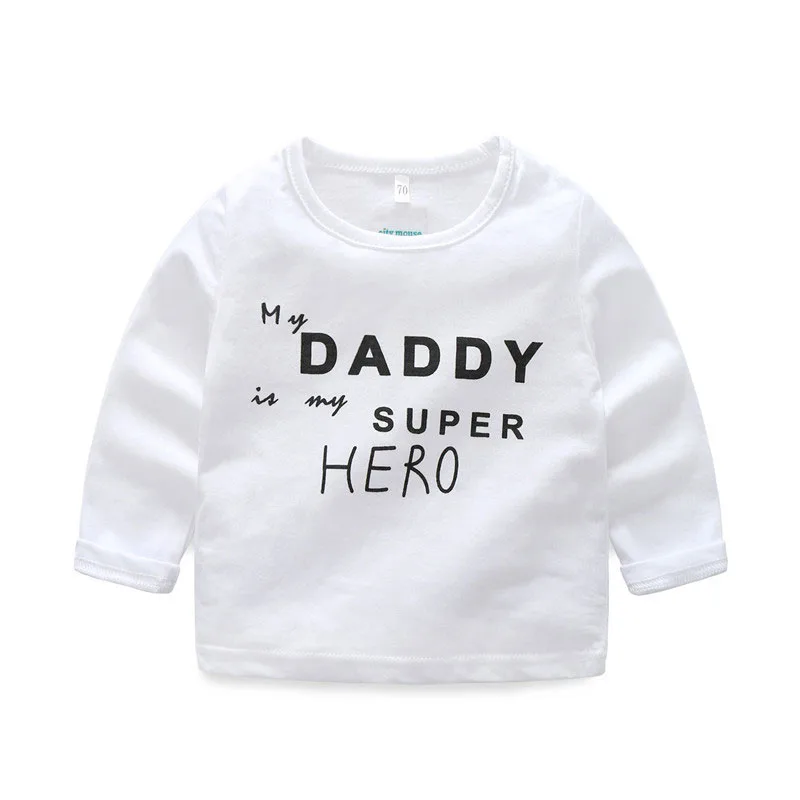 My Daddy is Super Hero Mid Sleeve Sweater Harem Pants - Image 2