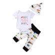 Baby Daddy's Fishing Buddy Onesie & Pants Outfit with Hat