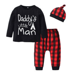 Baby Text Print Shirt & Pants