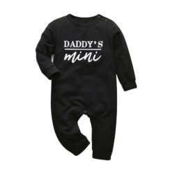 Daddy's Mini Baby Jumpsuit Sleepwear