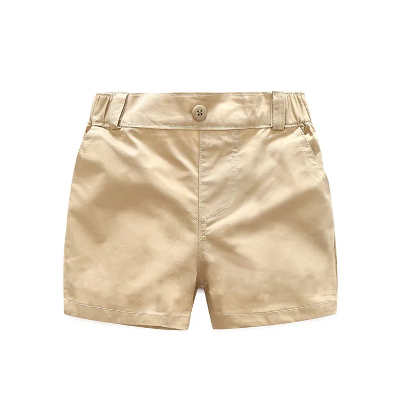 Stripe Collar Shirt Bodysuit with Khaki Shorts - Image 9