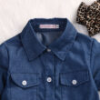 Toddler Denim Button Shirt & Leopard Bloomers