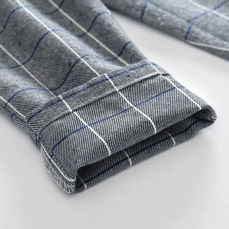 White Collar Shirt Bodysuit with Plaid Suspender Trousers & Bowtie - Image 10