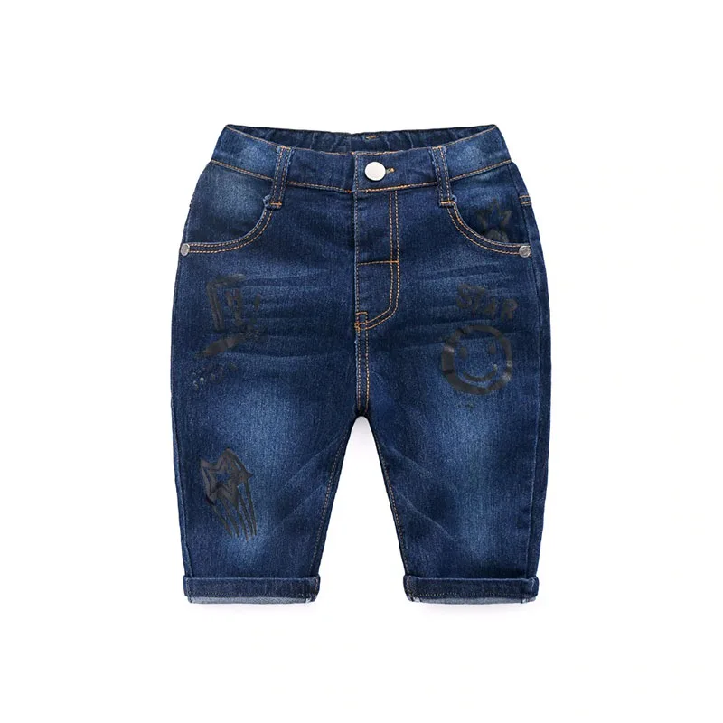 Baby Dino Disco Print T-Shirt & Denim Jeans 2 pcs Set - Image 5