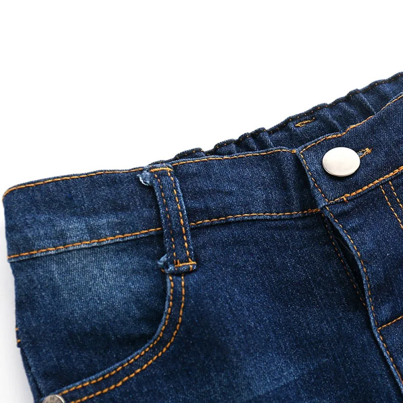 Baby Dino Disco Print T-Shirt & Denim Jeans 2 pcs Set - Image 7