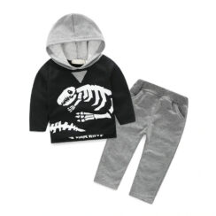 Baby Dinosaur Fossil Hoodie Sweater & Sweatpants Long Sleeve 2 pcs Outfit