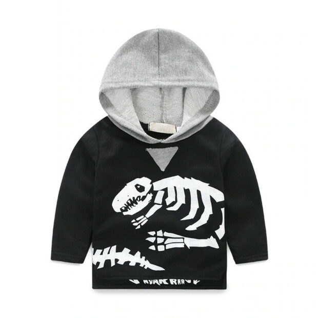 Baby Dinosaur Fossil Hoodie Sweater & Sweatpants Long Sleeve 2 pcs Outfit - Image 2