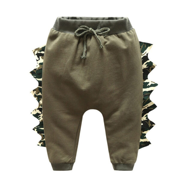 Dino Embroidery Dress-up Sweater Jumpsuit Trackpants - Image 8