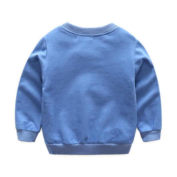 Dino Embroidery Dress-up Sweater Jumpsuit Trackpants - Image 3