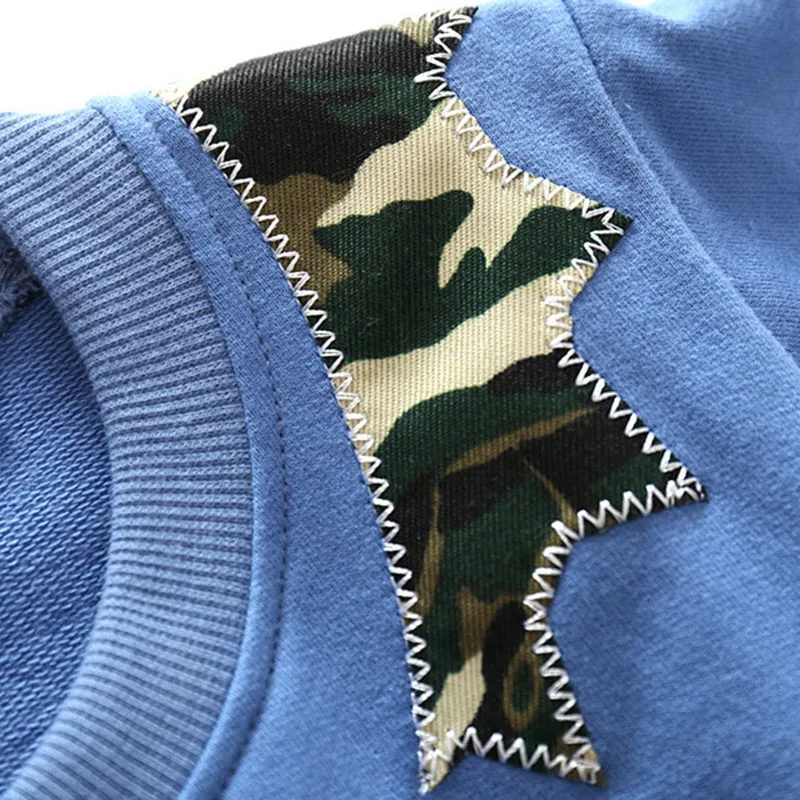 Dino Embroidery Dress-up Sweater Jumpsuit Trackpants - Image 4