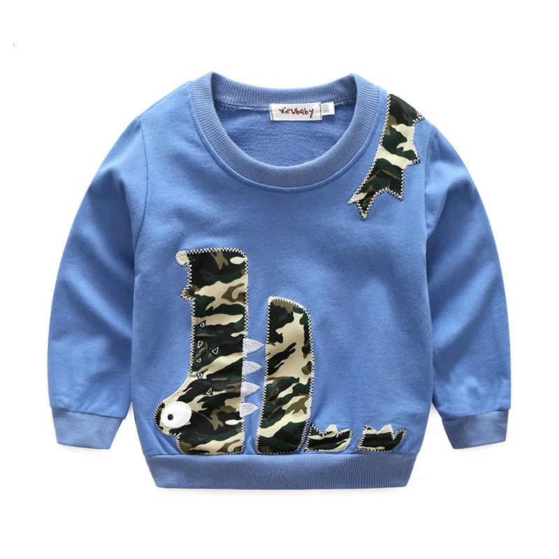 Dino Embroidery Dress-up Sweater Jumpsuit Trackpants - Image 2