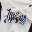 Baby Dolphin Print Polo Suspender Romper