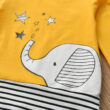 Baby Elephant Print Pajamas Jumpsuit