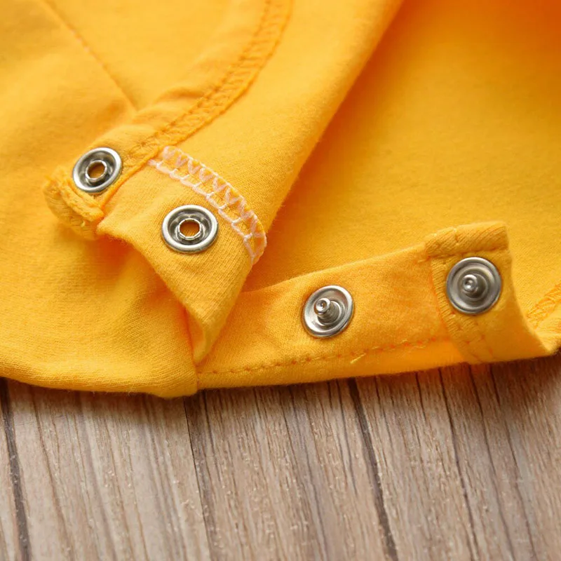 Baby Elephant Print Jumpsuit Long Sleeve Pajamas & Beanie Hat - Image 3