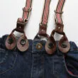Toddler Fire Truck T-Shirt & Suspenders Jeans