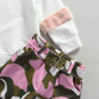 Baby Flamingo Print Elastic Pants & Sweatshirt Outfit