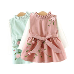Baby Floral Applique Dress